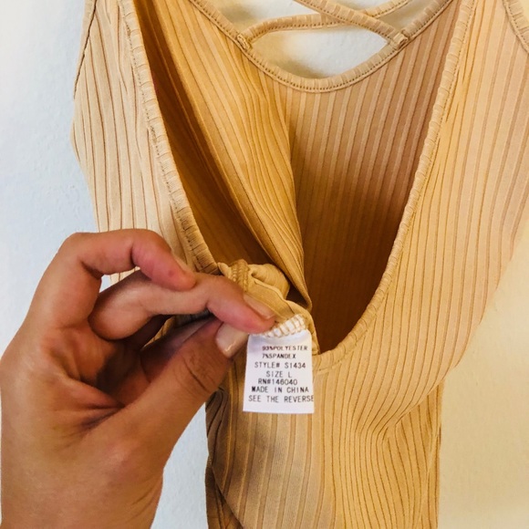 Tan bodysuit - Picture 3 of 3